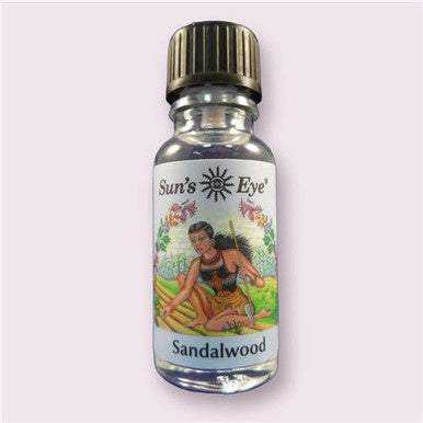 Sandalwood Oil .5 oz - Sacred Crystals 0.5 oz Oils