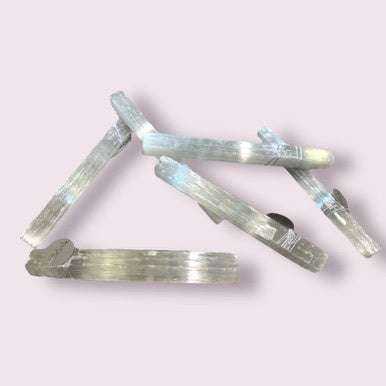 Selenite Stick - 6" - Sacred Crystals Selenite