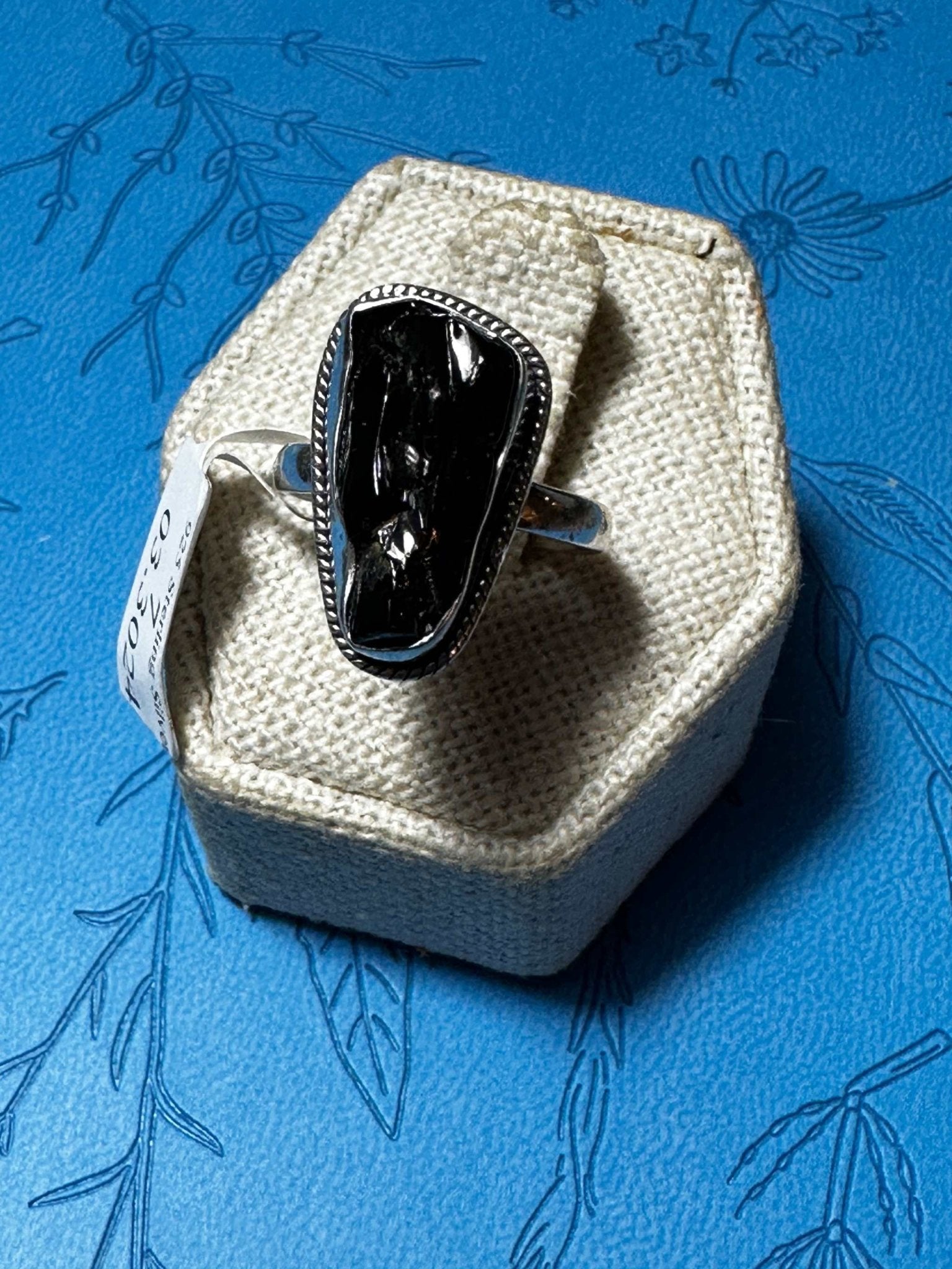 Shungite Ring 03.3024 - Sacred Crystals Rings