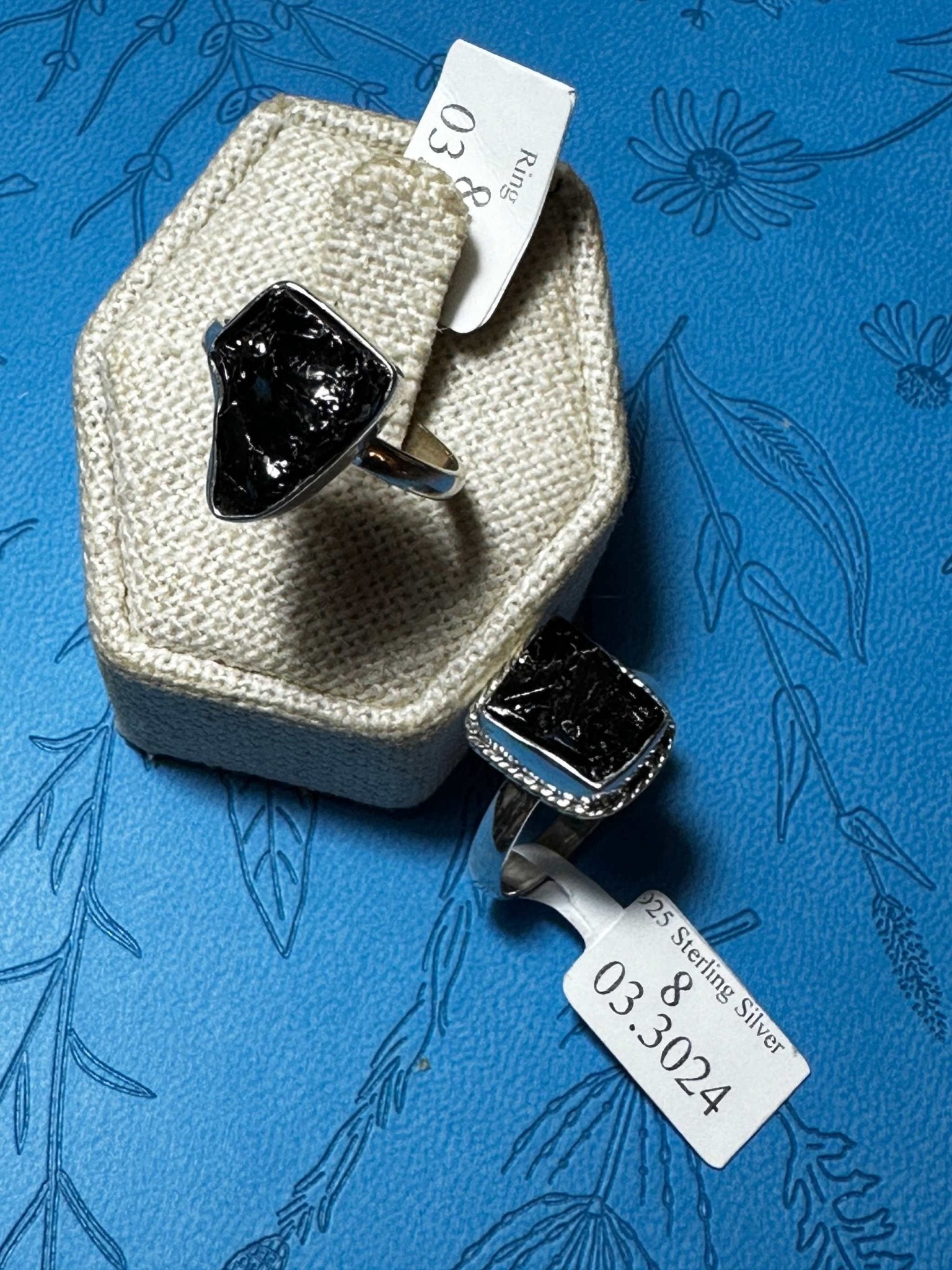 Shungite Ring 03.3024 - Sacred Crystals Rings