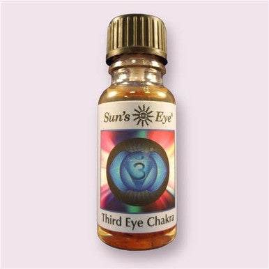 Third Eye Chakra Oil .5 oz - Sacred Crystals 0.5 oz Oils