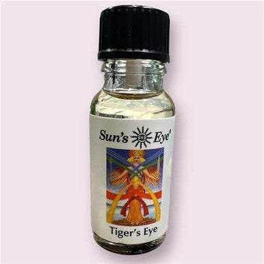 Tiger's Eye Oil .5 oz - Sacred Crystals 0.5 oz Oils