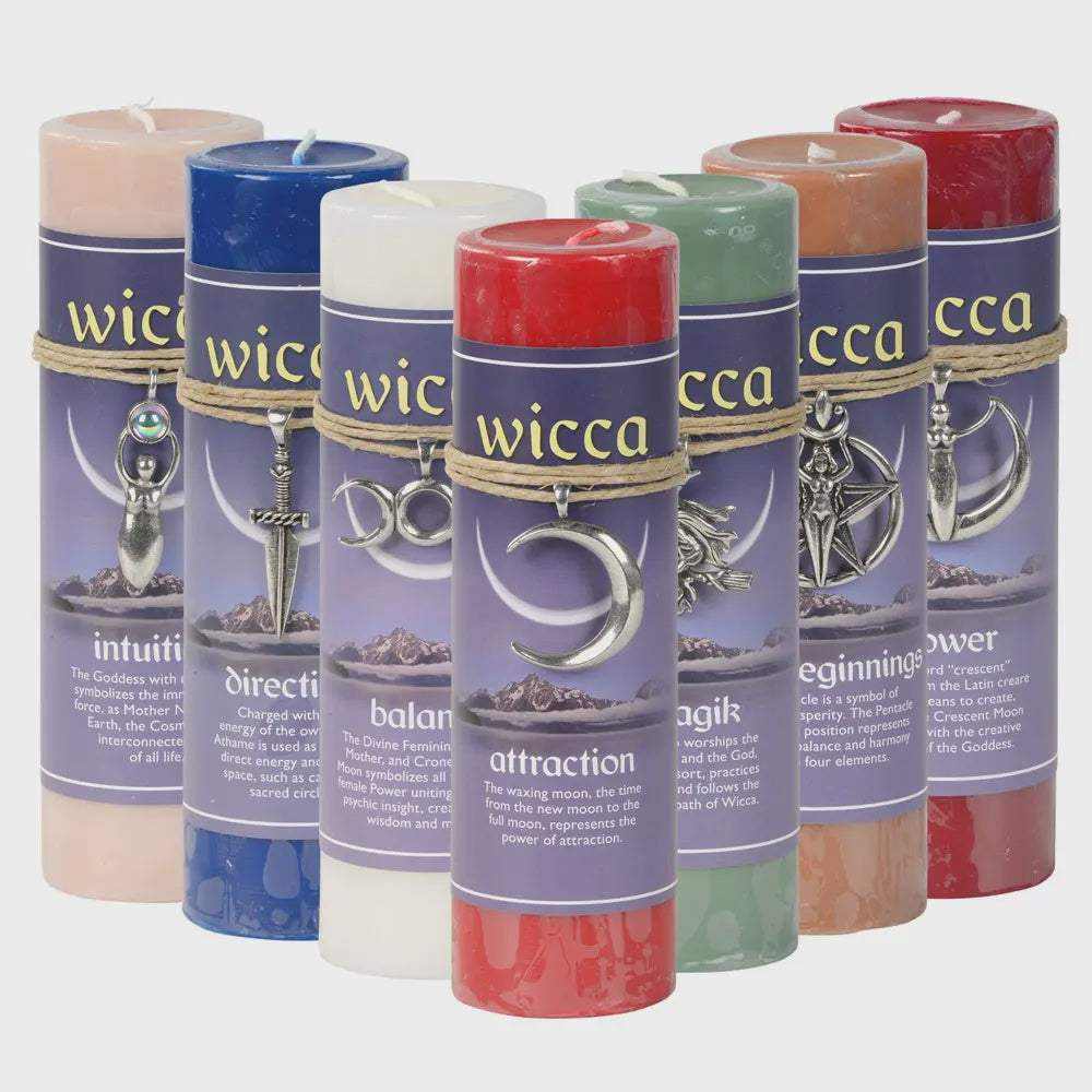 Wicca Pewter Pendant Intention CandleCandlesWicca Pewter Pendant Intention Candle