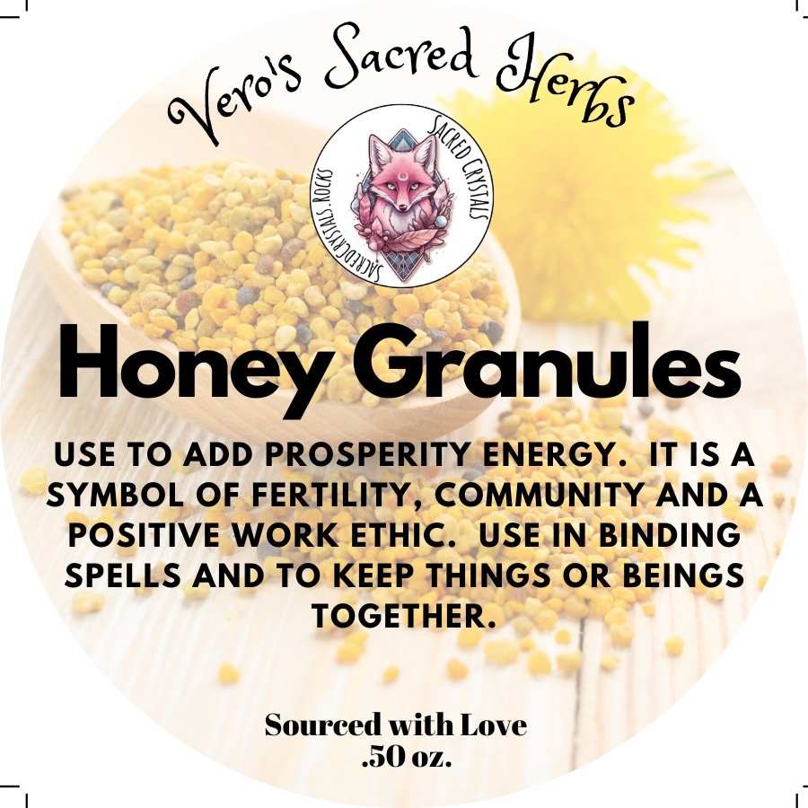 Wildcrafted Honey Granules - .50 ozHerbsWildcrafted Honey Granules -