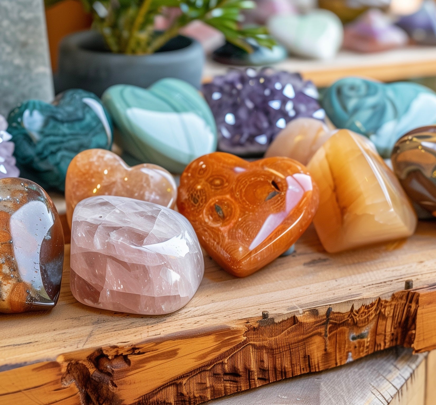 Pocket Heart Comfort Stones: Carry Love & Peace with You