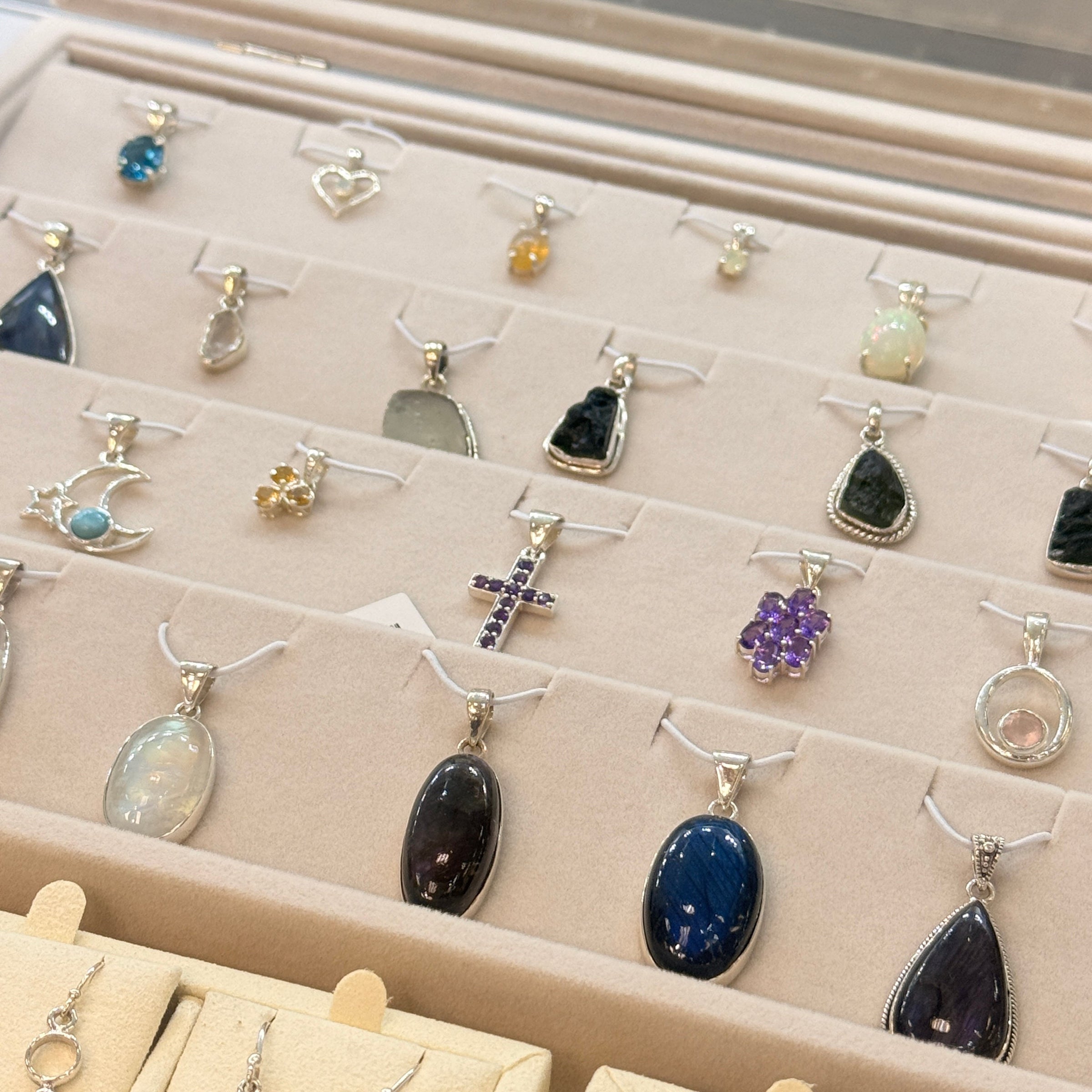 Wearable Energy Crystal Pendants and Necklaces