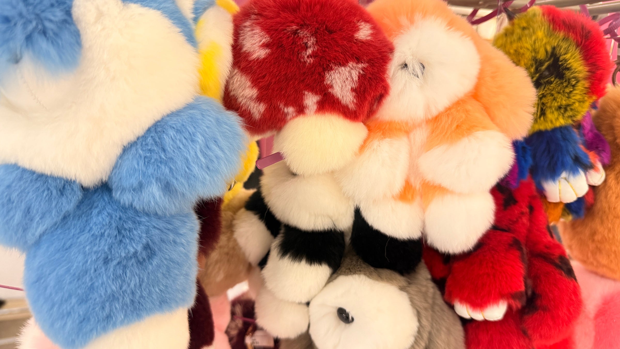 Furry Keychain Companions