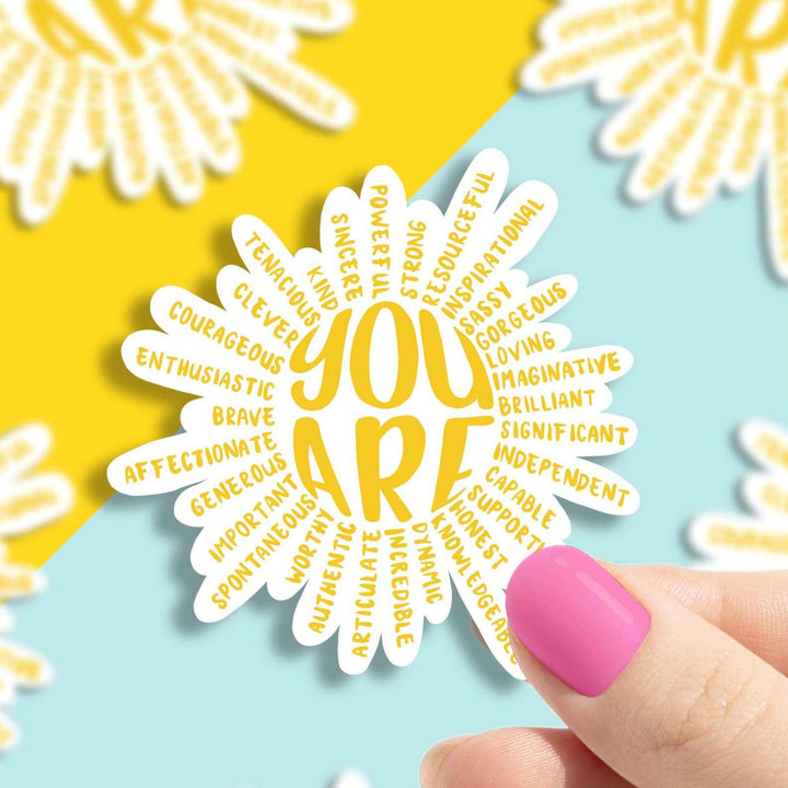 You Are Vinyl Sticker