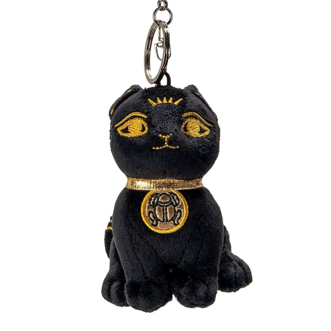 Egyptian Stuffed Plush Bastet with Key Ring