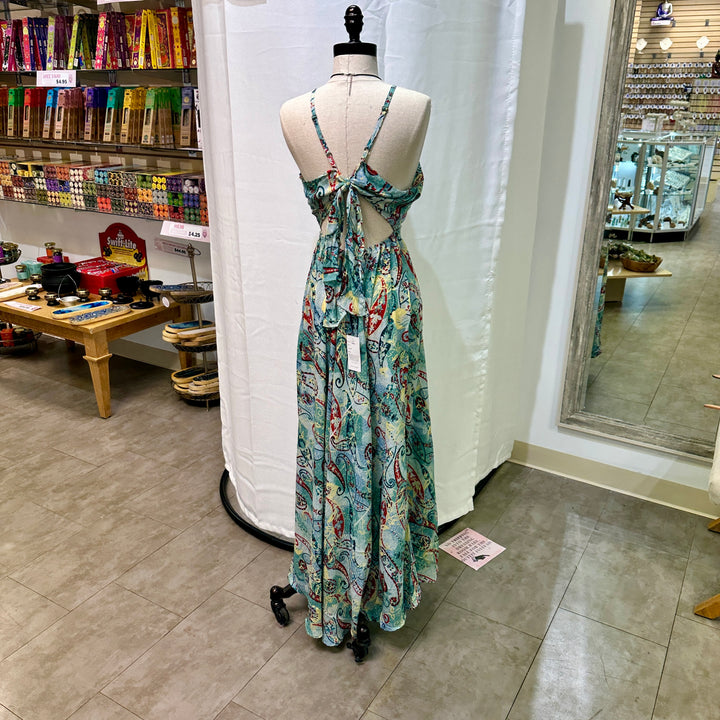 Long Sari Boho Summer Sun Dress