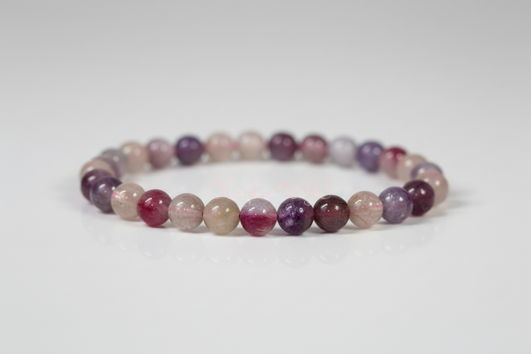 Unicorn Stone A Round Bead Bracelet 8mm - Magical Transformation