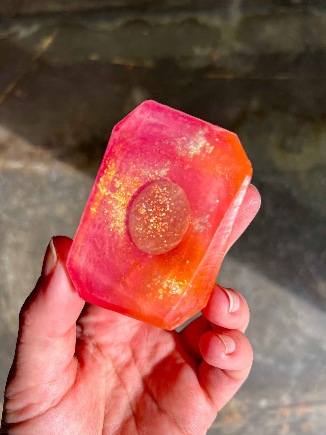 Sun child – Crystal-infused bar soap