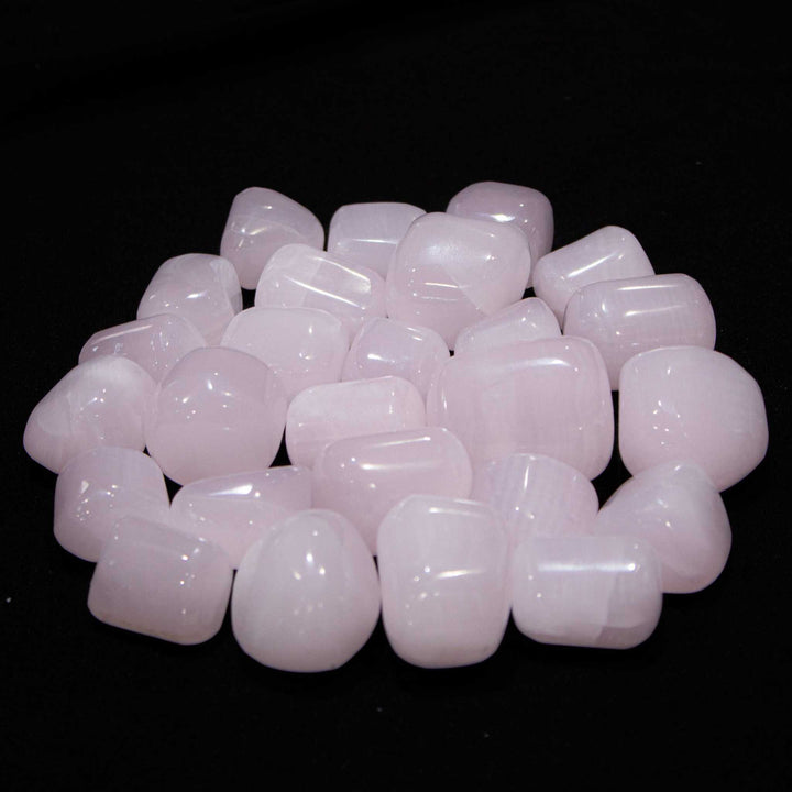 Pink Mangano Calcite Tumbled Pocket Stone