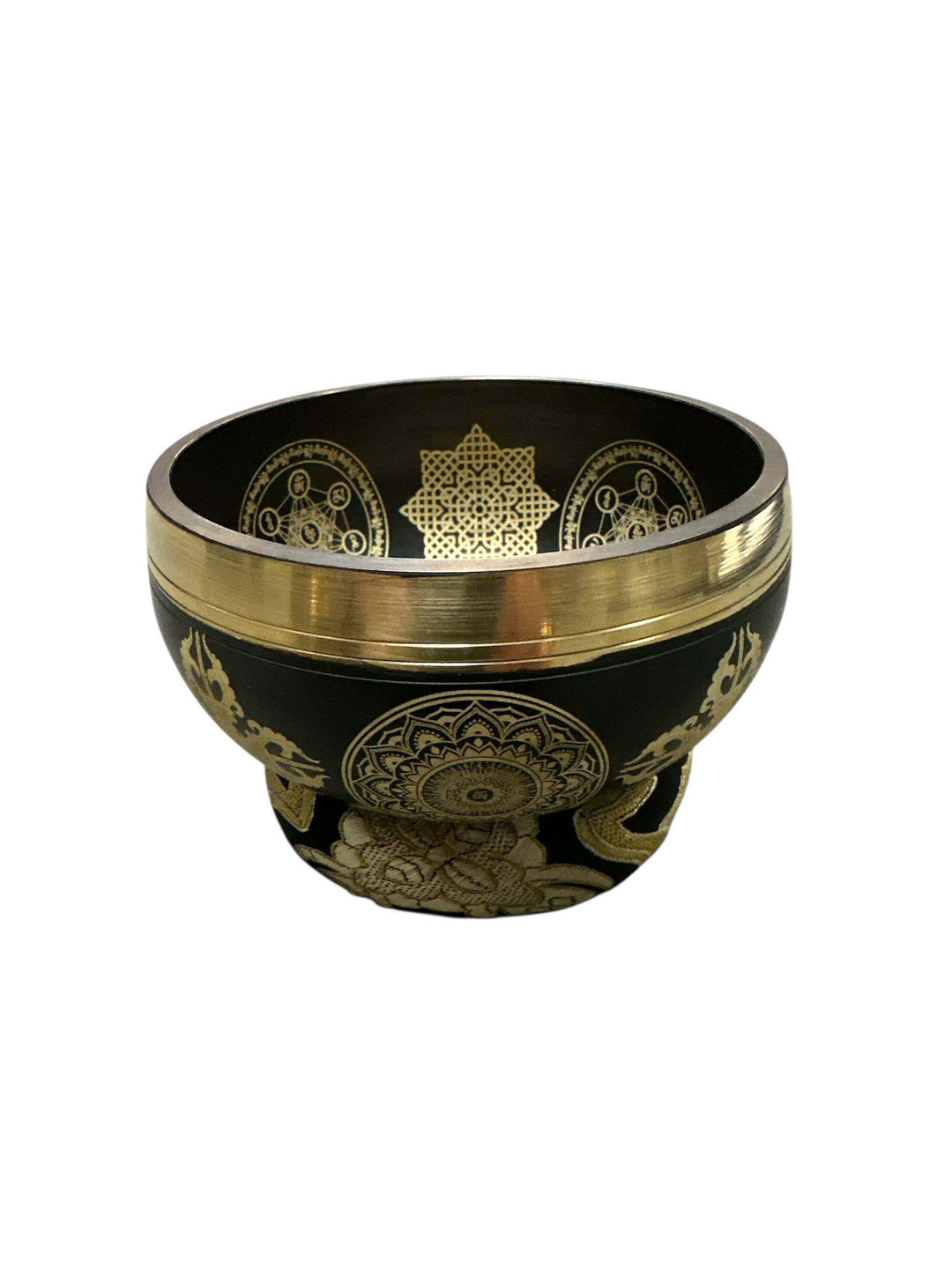 Tibetan Antique Laser Carved Singing Bowl