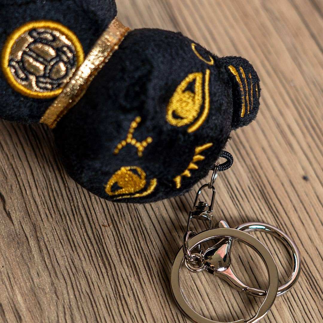 Egyptian Stuffed Plush Bastet with Key Ring