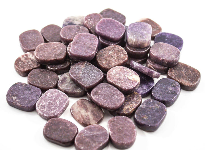 Lepidolite Medallion Tumbled Pocket Stone