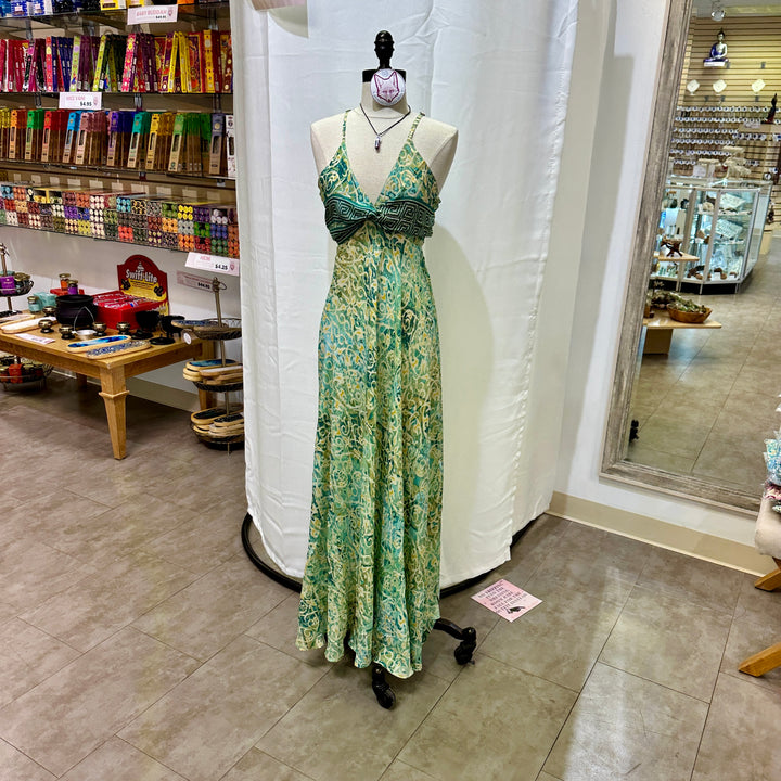 Long Sari Boho Summer Sun Dress