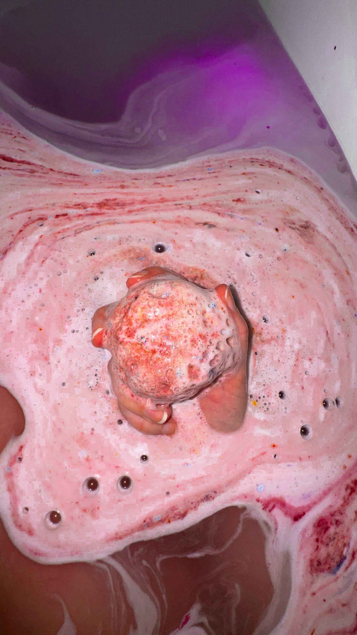 Grounded – Crystal-infused bath bomb