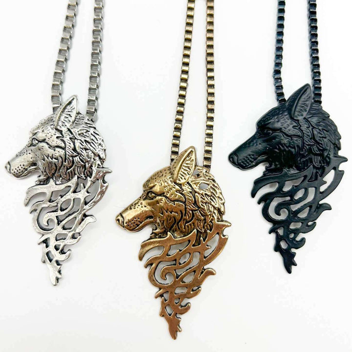 Wolf Pendant Necklace