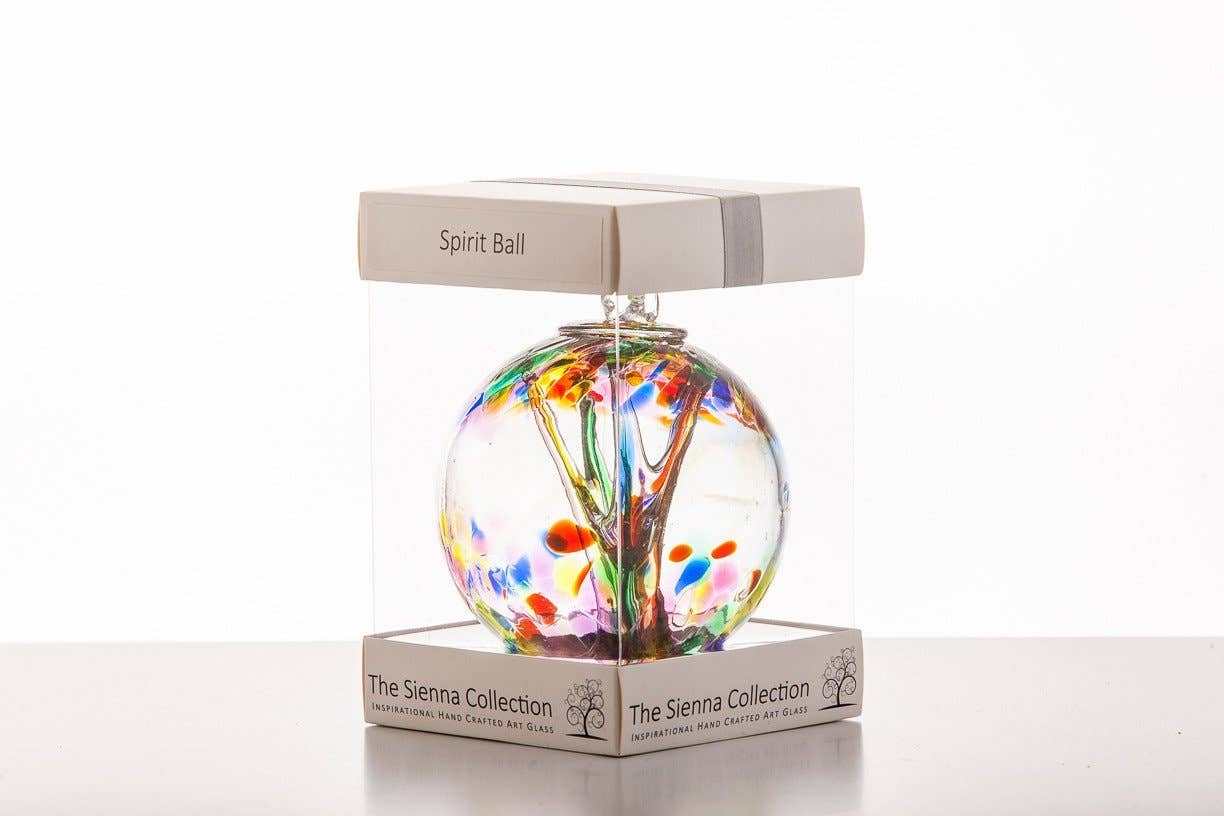 15cm Spirit Ball - Multicoloured - Sacred Crystals Home Decor