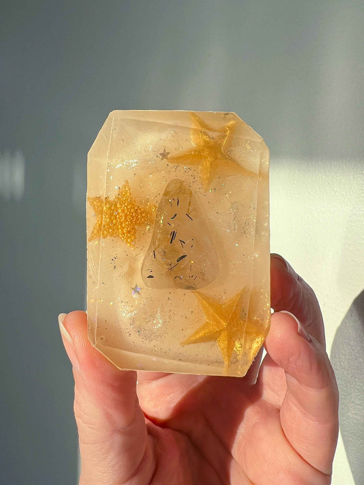 Star child – Crystal-infused bar soap
