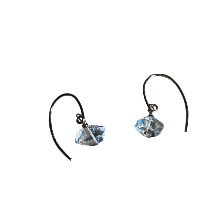 Herkimer Bertoni Dangle Earrings - Rose Gold Filled Sterling Silver