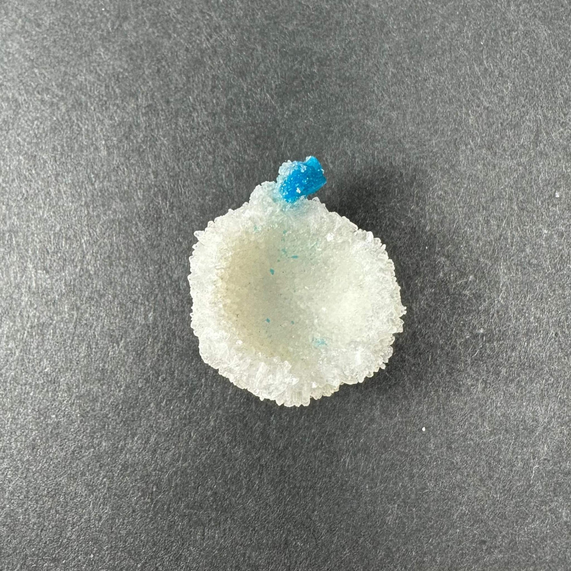 Cavansite Ball 'Floaters' on Stilbite SM from Maharashtra, Pune, India