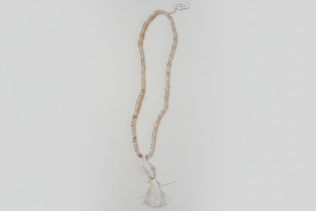 Clear Quartz Mala - Crafted for Spiritual Connection