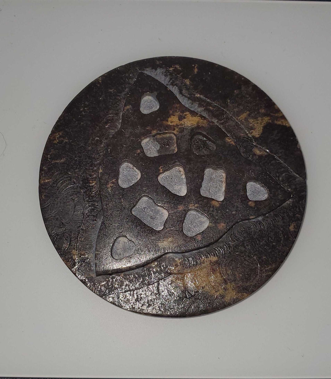 Altar Tile Triquetra Soapstone 3"