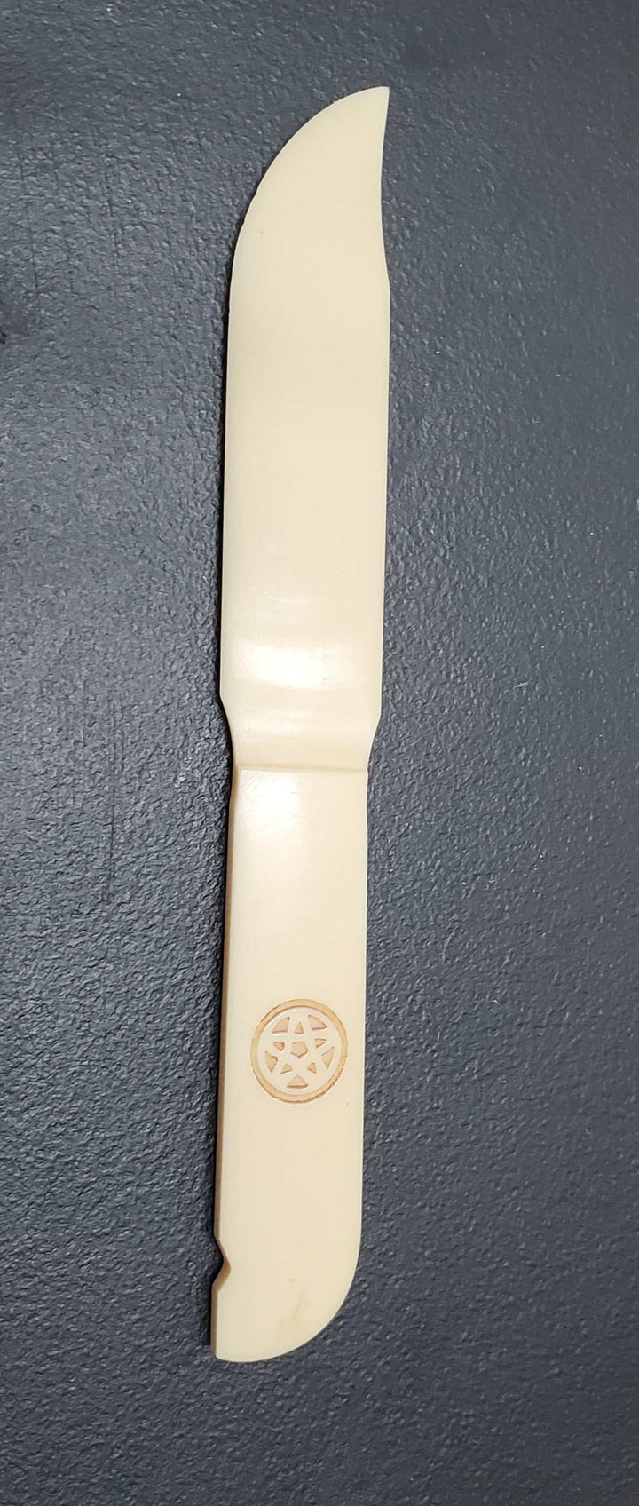 Pentagram Acrylic Athame 9" Knife
