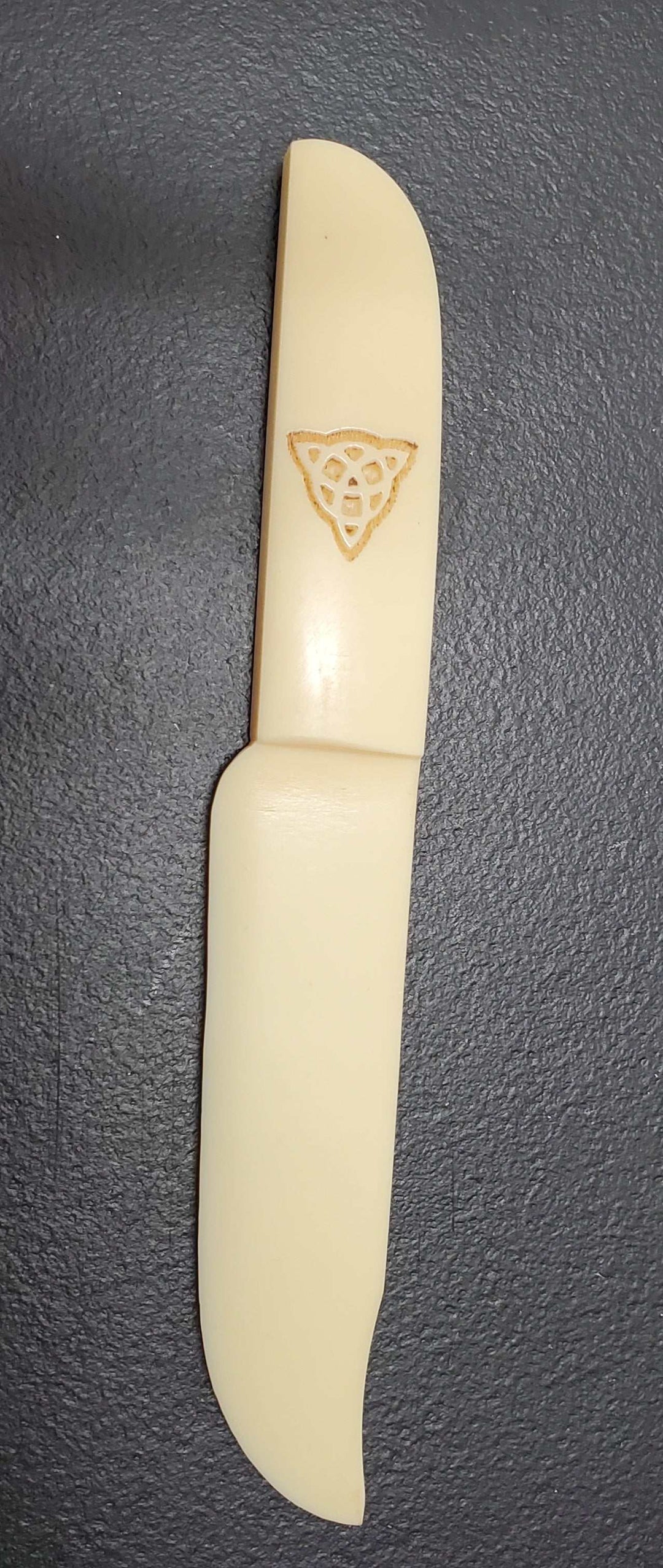 Triquetra Acrylic Athame 7" Knife