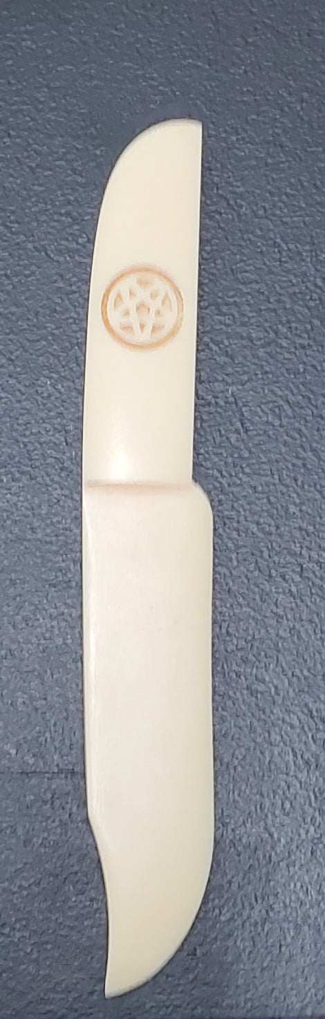 Pentagram Acrylic Athame 9" Knife