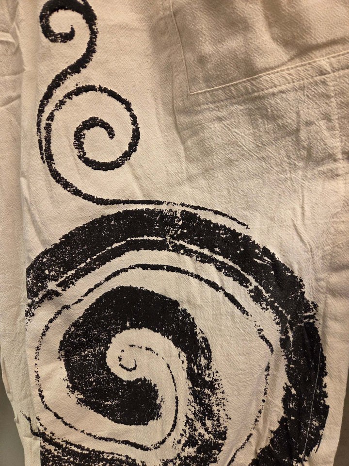 Natural Cotton Ruche Pant