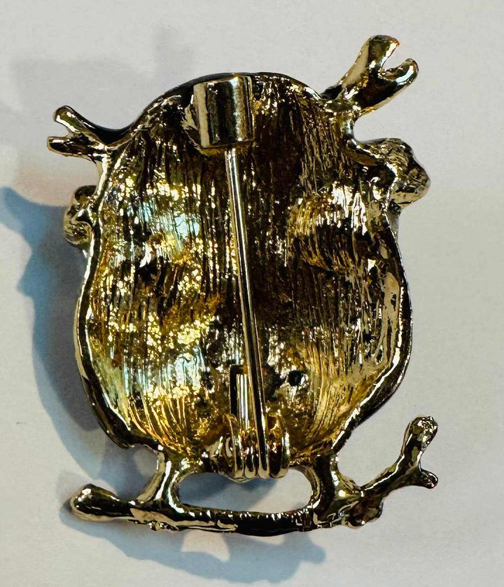 Wise Old Owl Brooch