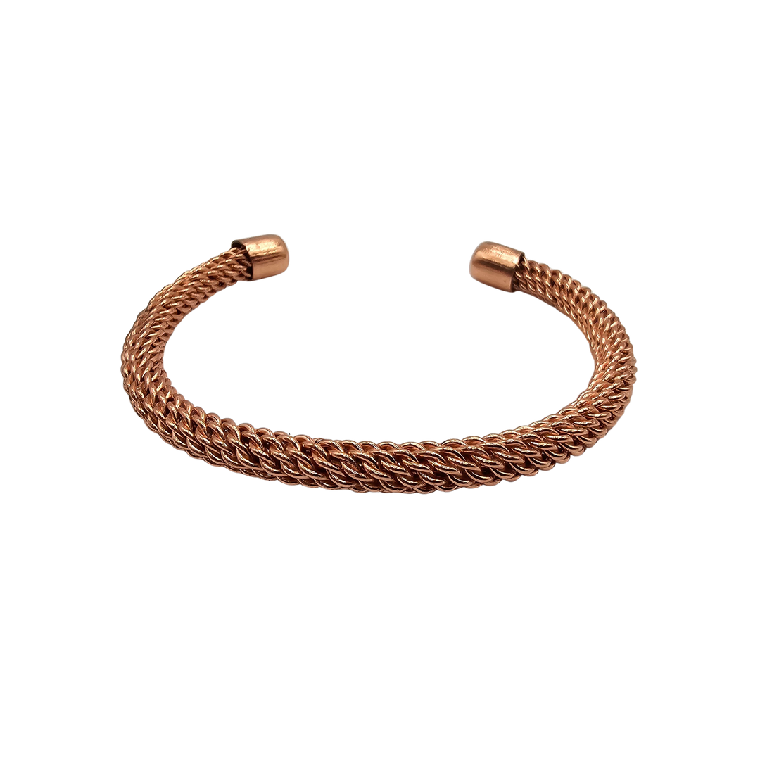 Pure Solid Copper Cuff Bracelet