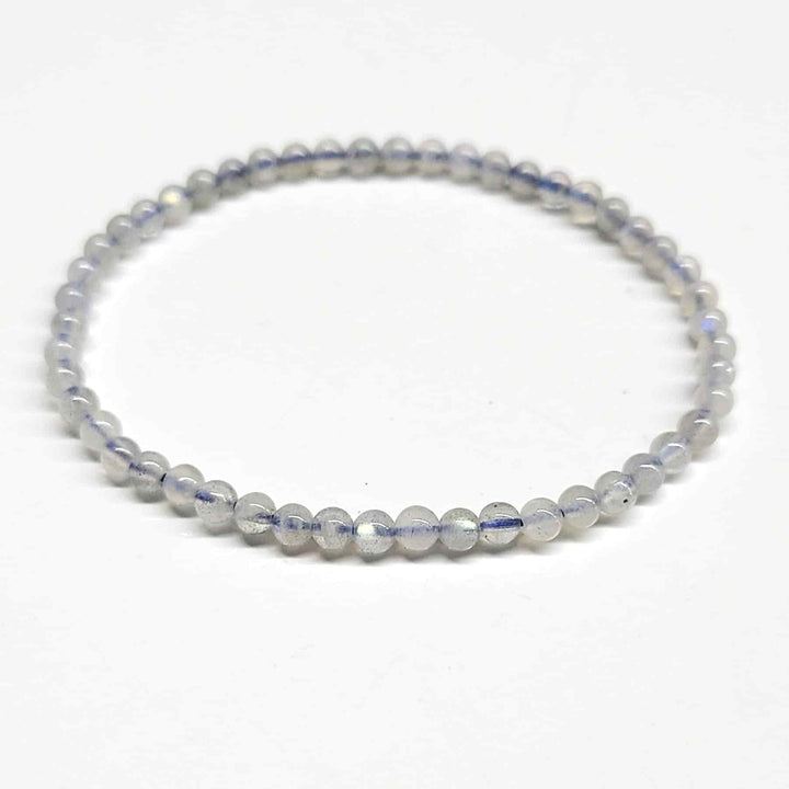 Labradorite Round Bead Bracelet - Magical Protection