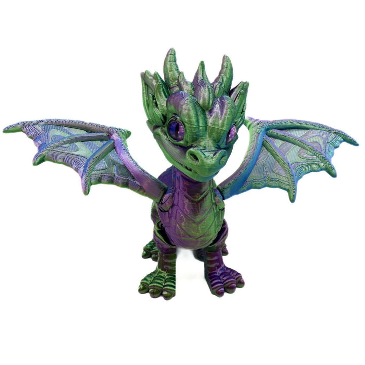 3D Printed Dragon Figure