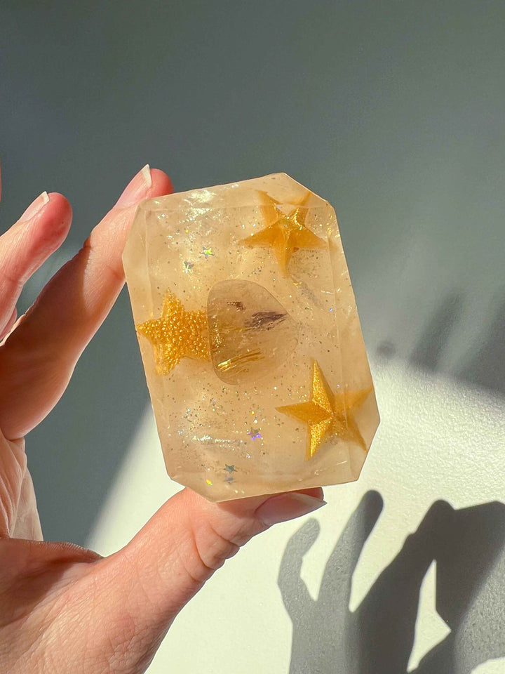Star child – Crystal-infused bar soap