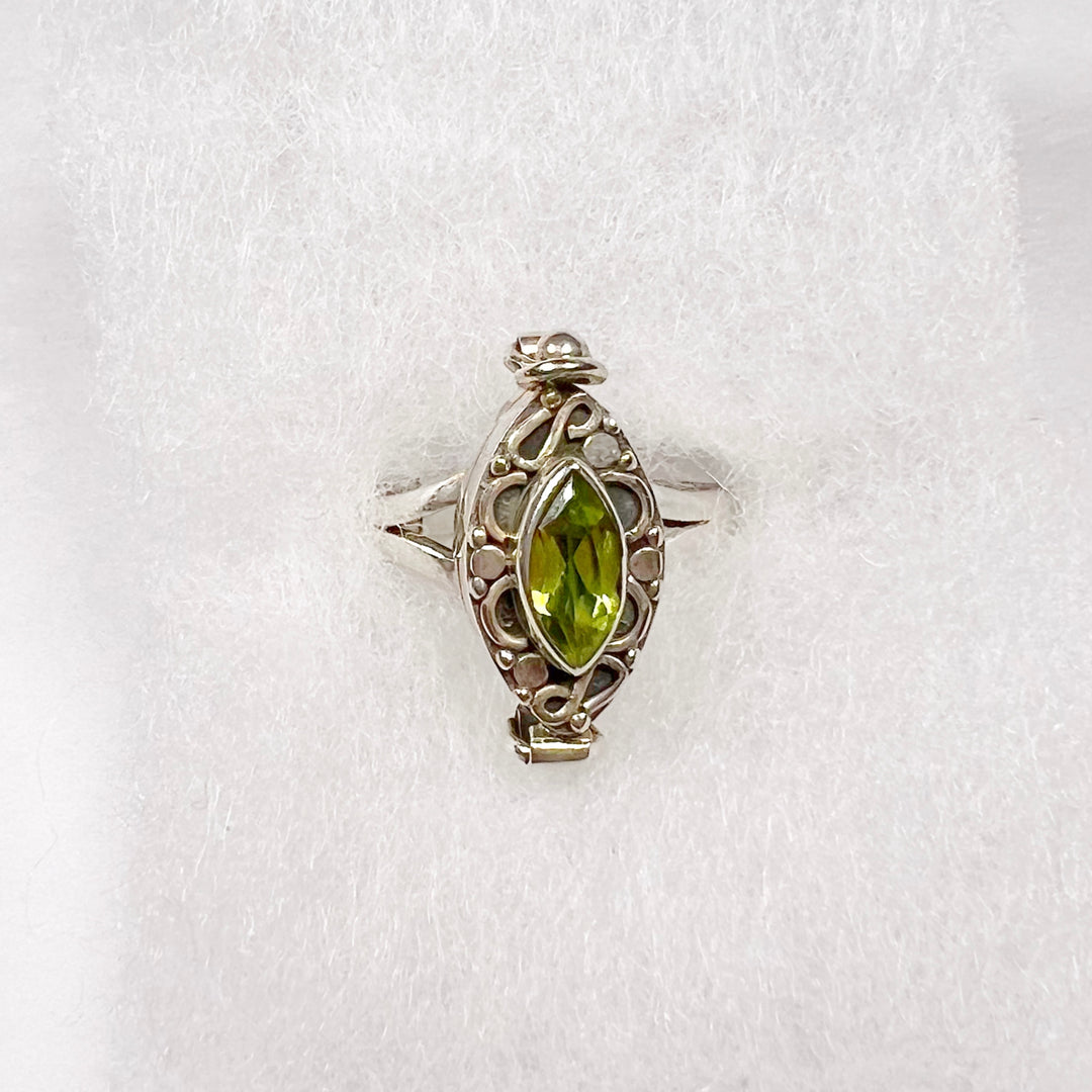Gemstone Poison Ring, Rings, Rings
