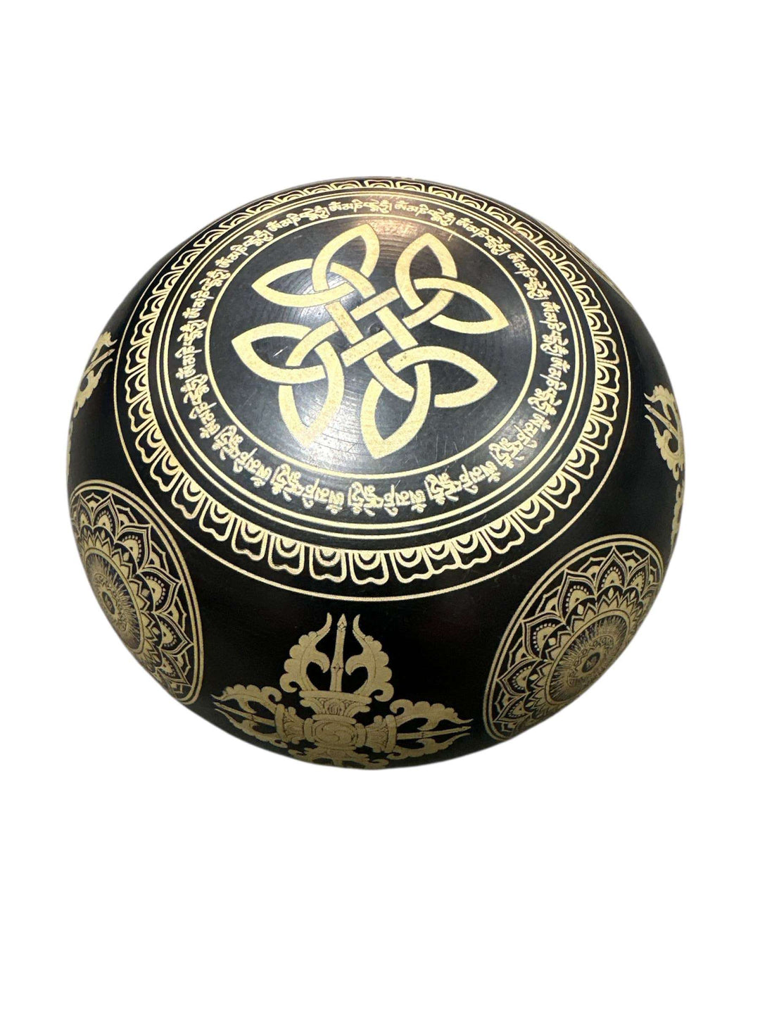 Tibetan Antique Laser Carved Singing Bowl