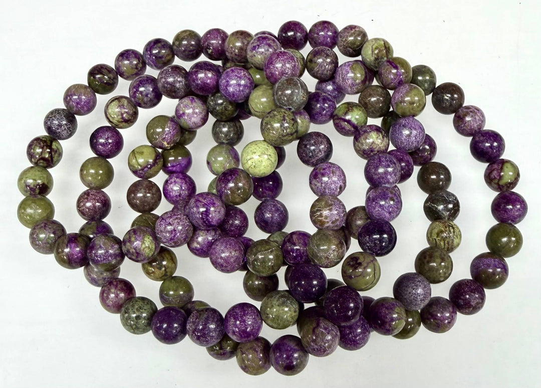 Atlantisite Round Bead Bracelet 8mm - Ancient Awakening
