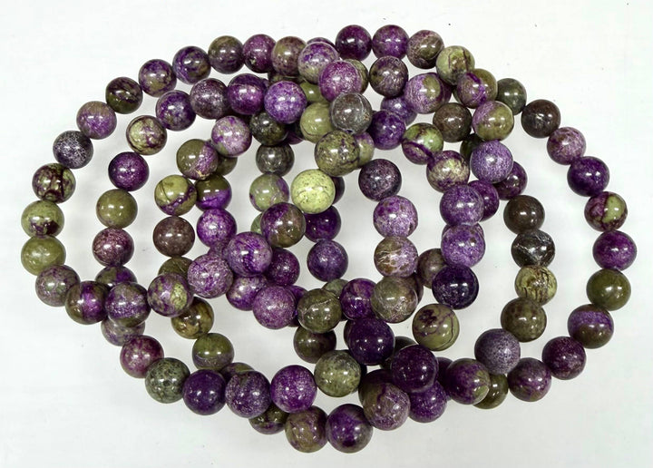 Atlantisite Round Bead Bracelet 8mm - Ancient Awakening