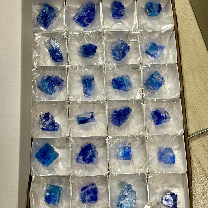 Blue Halite Specimen from Turkey