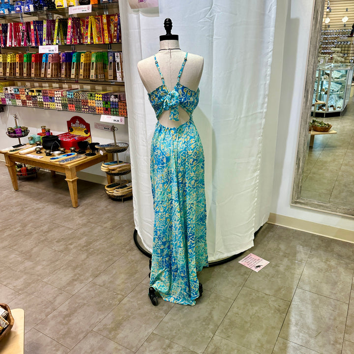 Long Sari Boho Summer Sun Dress