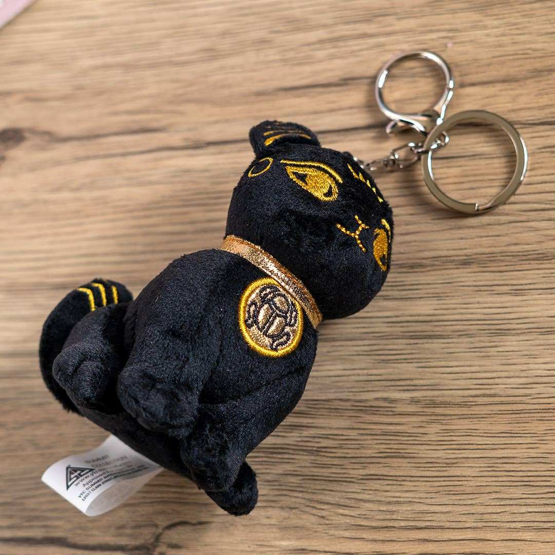 Egyptian Stuffed Plush Bastet with Key Ring