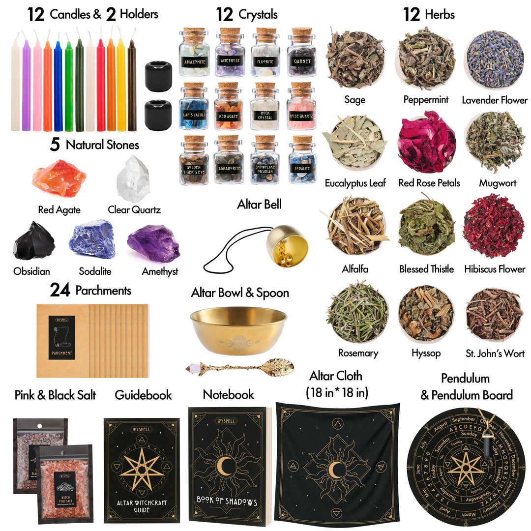 Ritual Altar Kit — 77-Piece Collection