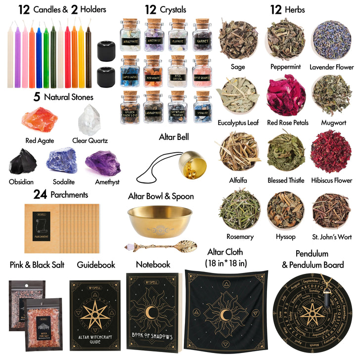 Ritual Altar Kit — 77-Piece Collection