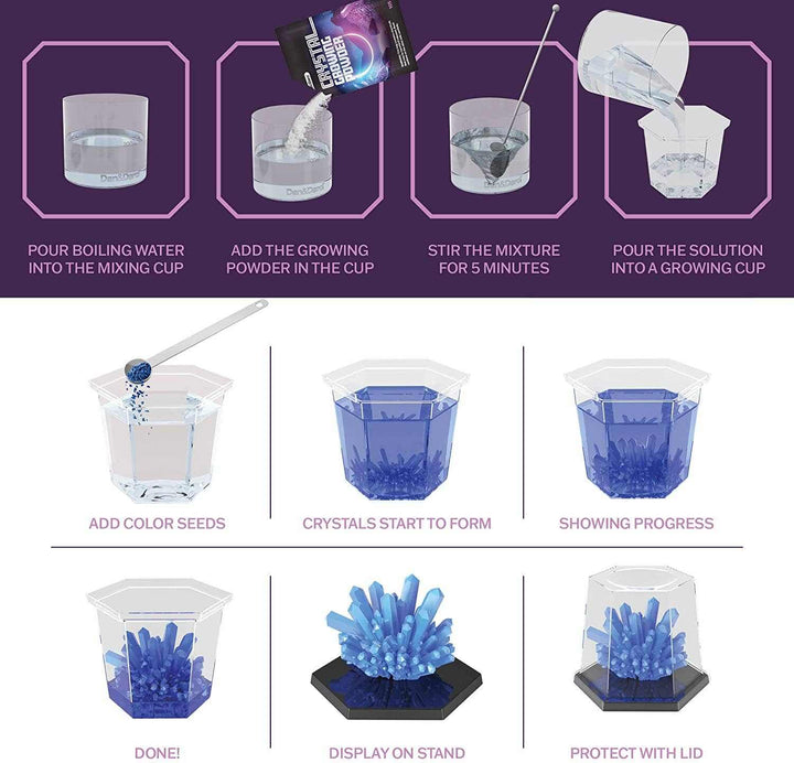 Grow Your Own Crystal Science Kit