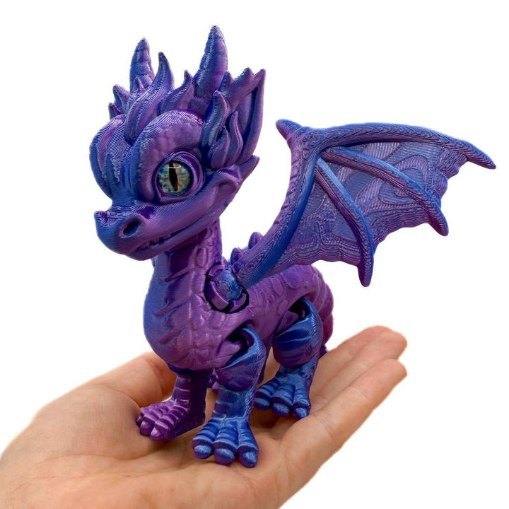 3D Printed Dragon Figure