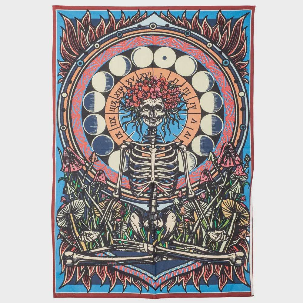 3D Flower Child Tapestry - Sacred Crystals Tapestries